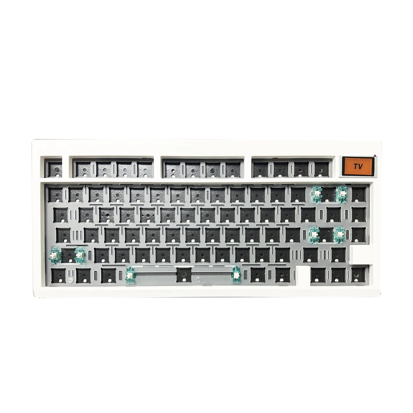 ZUOYA GMK81 Mechanical Keyboard Kit Hot-Swappable Bluetooth 2.4G Wireless RGB Backlit Gasket Structure Support for
