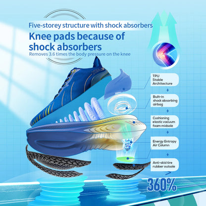 Zapatillas de running ONEMIX para hombre: zapatillas deportivas para fitness al aire libre, antideslizantes, con amortiguación, ultraligeras, con sujeción y cómodas. Zapatillas deportivas para hombre.