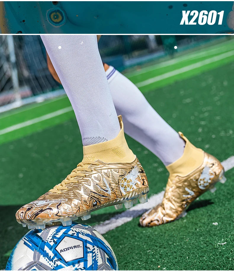 Vyriški profesionalūs futbolo bateliai, neslystantys futbolo bateliai, unisex, kvėpuojantys, futsalo sportiniai, nauji bateliai su spygliais, tiesioginis pristatymas, ultralengvi