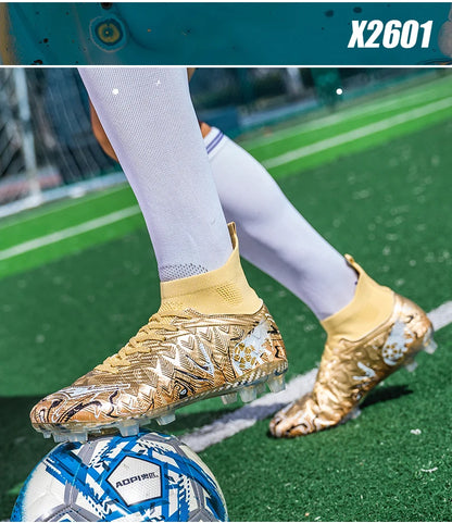Vyriški profesionalūs futbolo bateliai, neslystantys futbolo bateliai, unisex, kvėpuojantys, futsalo sportiniai, nauji bateliai su spygliais, tiesioginis pristatymas, ultralengvi