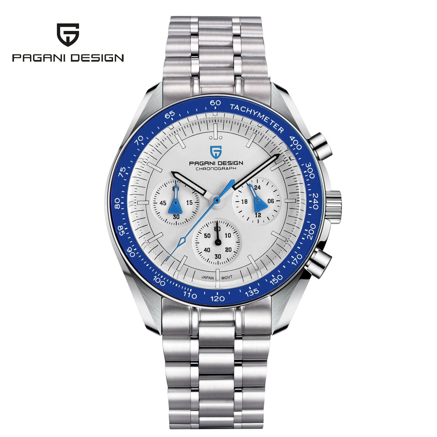 PAGANI DESIGN 2025 New AK Project Men's Watches Luxury Quartz Wrist Watch For Men AR Sapphire Speed Chronograph Automatic Date