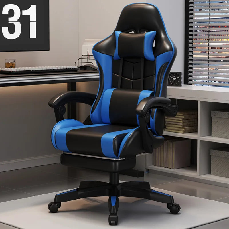 Scaun esports pentru internet café Sponge, scaun de calculator pentru internet café, scaun de birou rabatabil pentru acasă, confortabil și rotativ