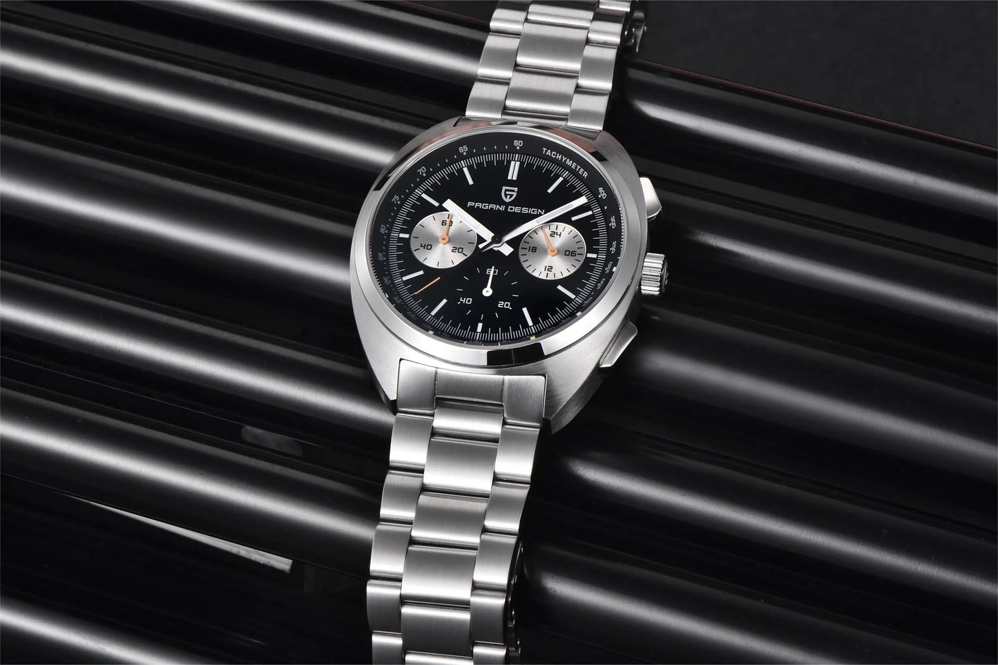 2026Pagani design watch luxury men's quartz watch speed men's chronograph top brand all-steel sapphire diving relógios masculino