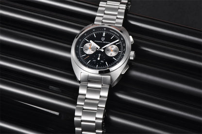 2026Pagani design watch luxury men's quartz watch speed men's chronograph top brand all-steel sapphire diving relógios masculino