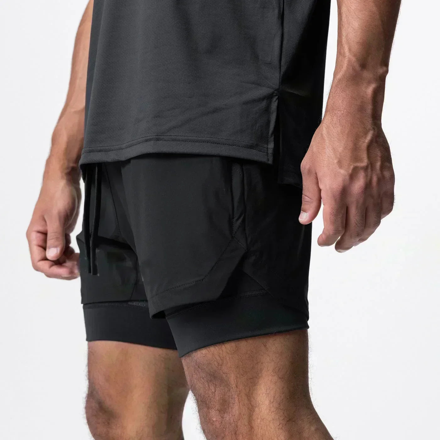 Unisex 2026 Dragon Ball Anime Men's Shorts Sportswear Quick Dry Gym Pants Double-layer 2 in 1 Shorts Y2k Summer New Streetwear