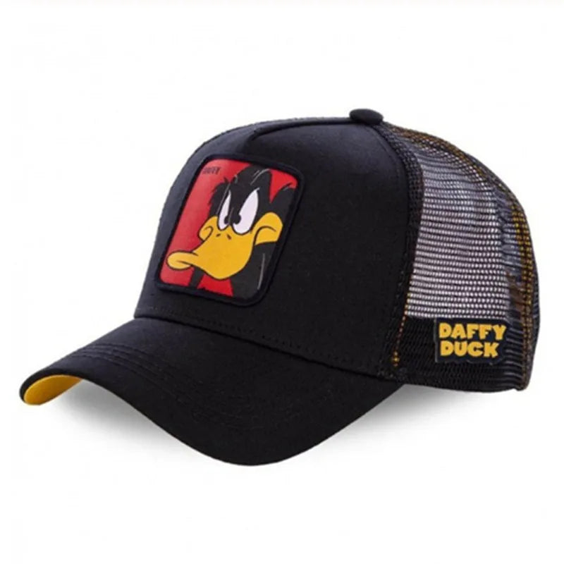 Hot Sale Unisex Anime Cartoon Cap High Quality Patch Draw Baseball Cap Men Trucker Hat
