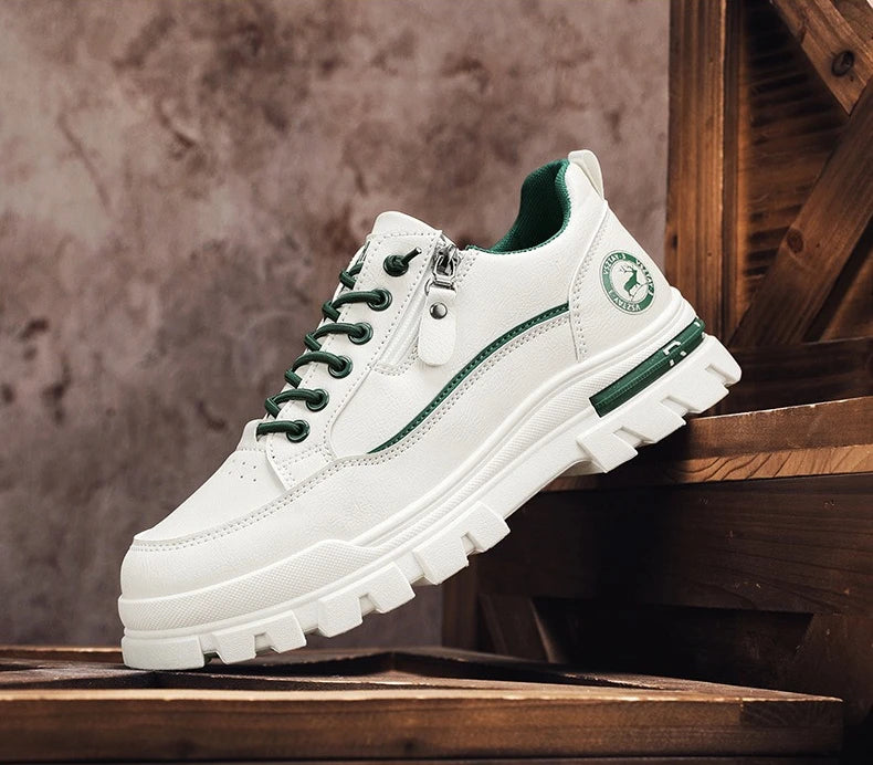Chaussures de sport décontractées pour homme, pour la randonnée et les activités de plein air, tendance, mode urbaine, confortables, à semelle épaisse