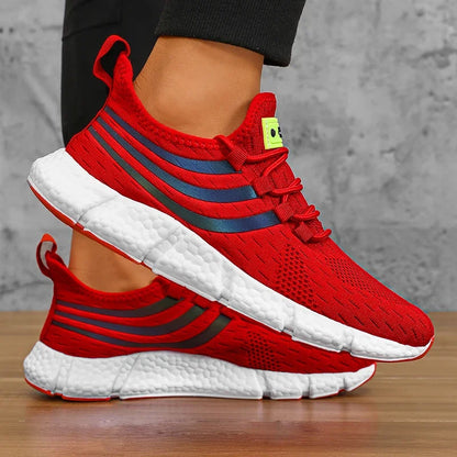 Herren-Freizeitsportschuhe, atmungsaktive, leichte Sneaker, rutschfeste flache Schuhe, Outdoor-Laufschuhe, Wanderschuhe, Tennis- und Sport-Joggingschuhe
