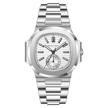 Specht & Söhne New Classic 40.8MM Ultrathin Watch For Men Japan VH60 Movt Sapphire Crystal 5980 Sports Wristwatch 50M Waterproof