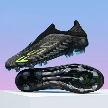 New Men’s Soccer Shoes Outdoor Anti-Slip Youth Sports Shoes Ultralight Turf Comfortable Football Boots