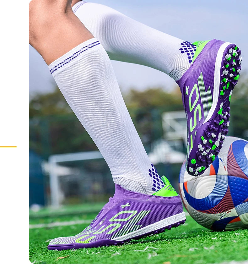 Velikost 35–45 Pánské kopačky FG/TF na fotbal a futsal Profesionální unisexové kopačky pro chlapce Fotbalové boty Tenisky