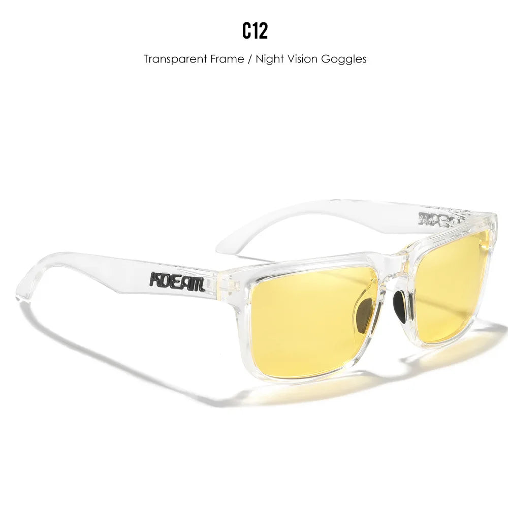 New Colors KDEAM-PLUS Large Size Square Unisex Sunglasses Polarized Photochromic Oversized Sun Glasses Fashion Anti Glare Mirror