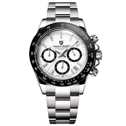 2026 PAGANI DESIGN New Colored diamonds Men's Watches top brand Luxury Quartz Wrist Watch Men Watch Men Chronograph Japan VK63