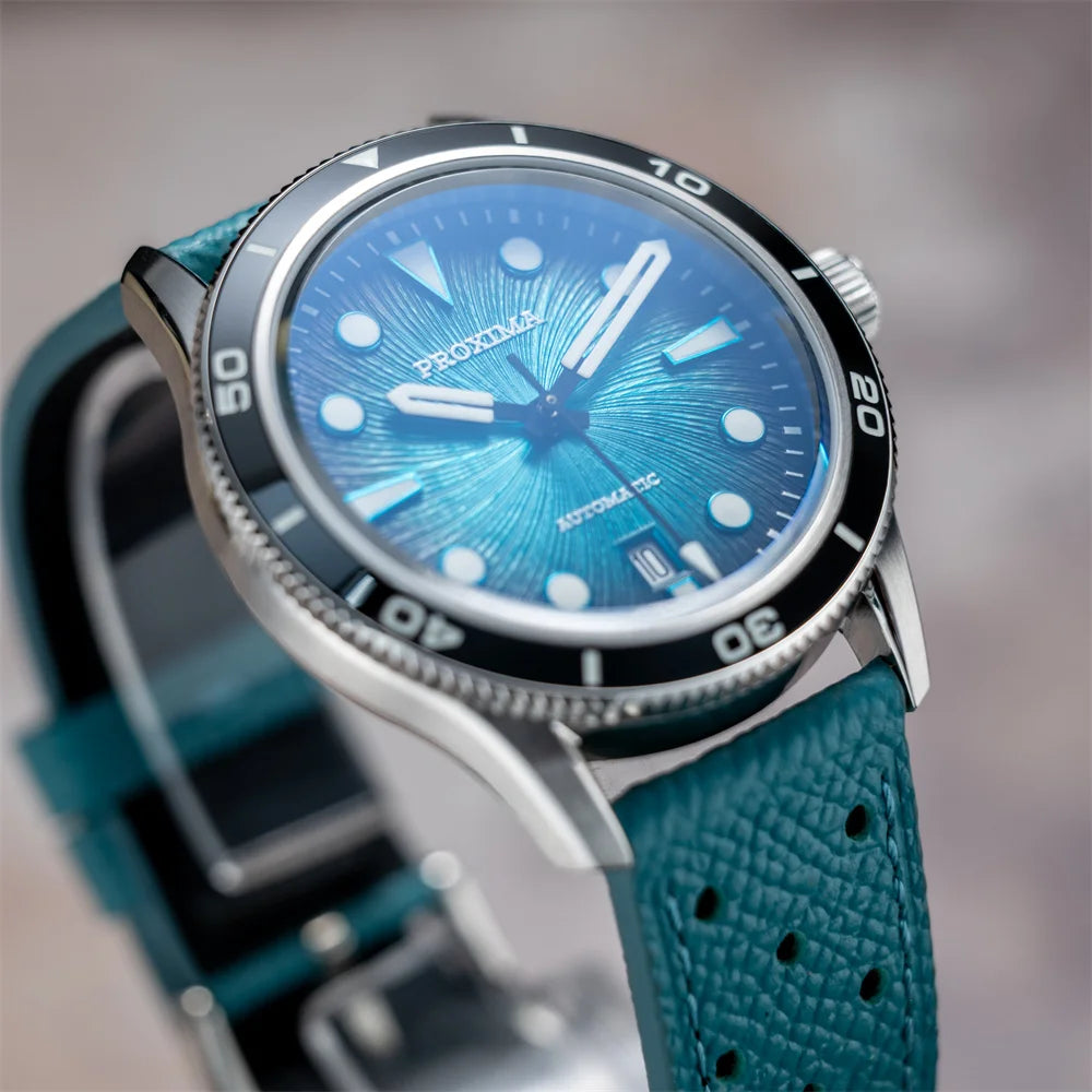 Proxima PX1752 Mechanical Men's Watch 9015 Movement Oil Pressure Business Luxury Men Watches Sapphire Glass 10Bar