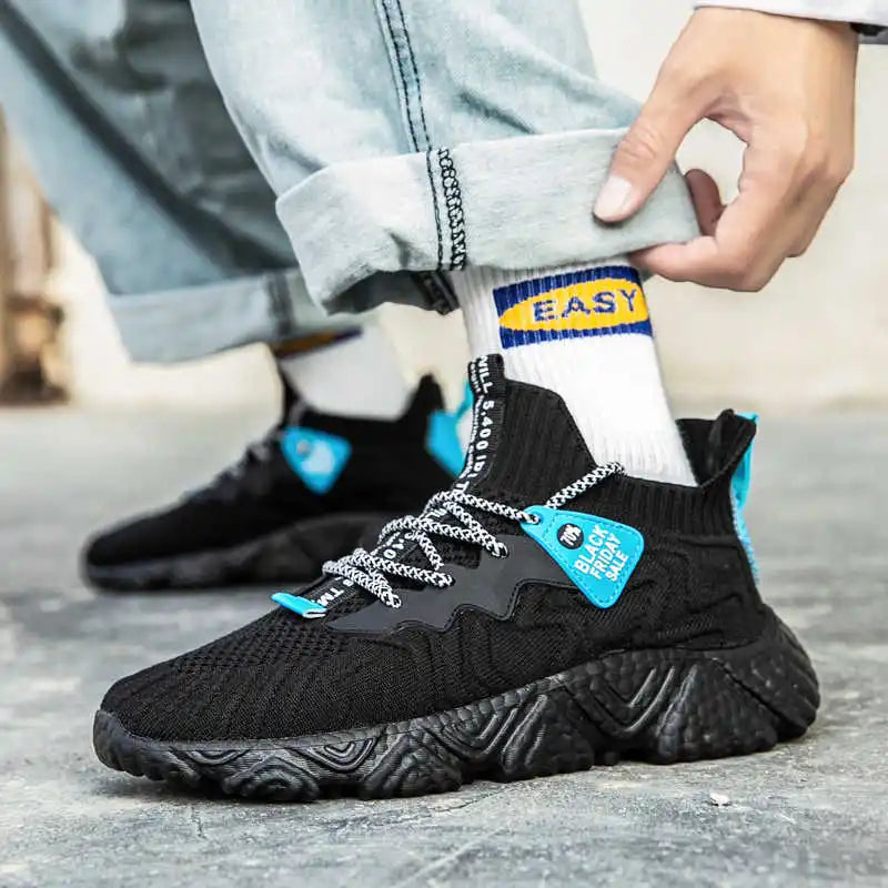 Natural Leather Key Height Summer Sneakers For Skateboarding Athletic Shoes For Men Grey Boots Sport Sepatu Raning