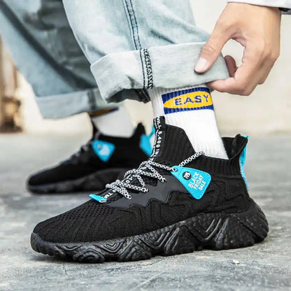 Natural Leather Key Height Summer Sneakers For Skateboarding Athletic Shoes For Men Grey Boots Sport Sepatu Raning