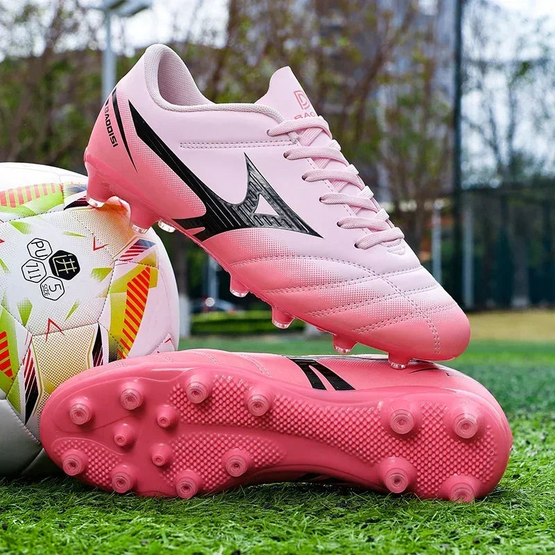 Nouvelles chaussures de football pour hommes, chaussures de football d'intérieur pour adultes, crampons de football antidérapants, crampons de sport ultralégers, crampons de futsal, entraînement sur gazon, confortables.