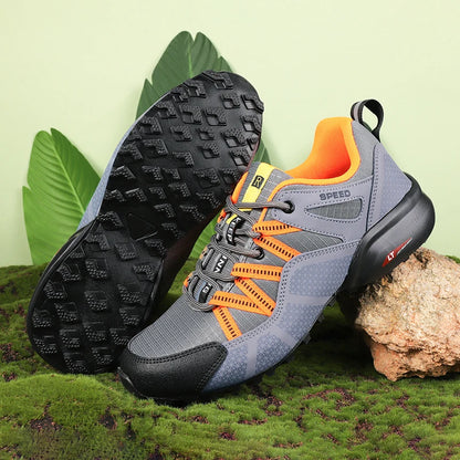 Men Hiking Shoes Outdoor Lightweight Camping Travel Shoes Non-Slip Waterproof Women Large Size Tactical Training Sports Shoes