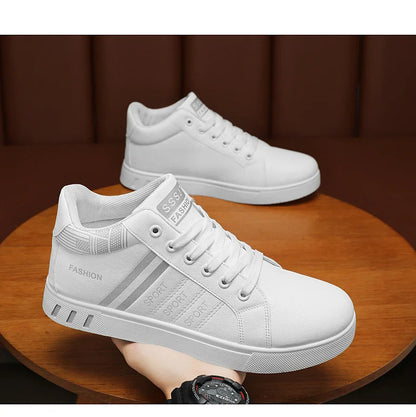 Skateboardsko til mænd 48 Casual høje sneakers til gåture Sportssko Åndbare hiphop-sko Gadesko Chaussure Homme