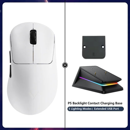 Rapoo VT3S /VT3S MAX GEN-2 Wireless Gaming Mouse True 8K Wireless Polling Rate 49g Ultra Lightweight Up to 750Hr Battery Life