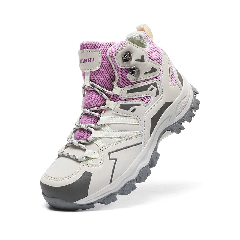 Chaussures de randonnée unisexes imperméables pour hommes et femmes, chaussures d'escalade respirantes et confortables pour l'extérieur, 2024