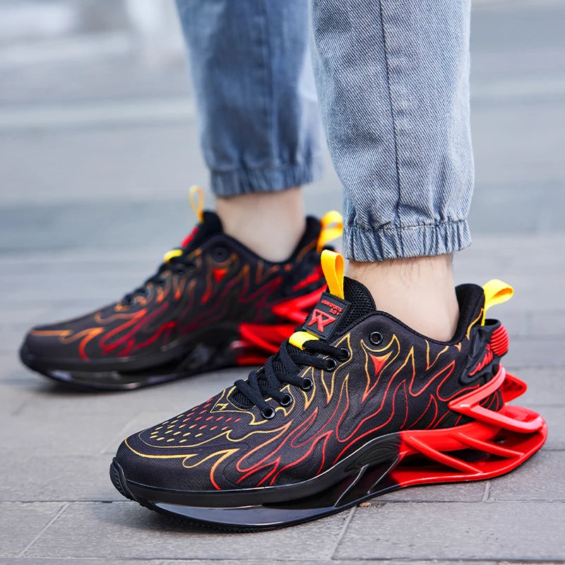 Sapatos de homem Ténis de homem Sapatos de luxo Sapatos casuais de homem Ténis de treino Sapatos respiráveis Sapatos de moda Mocassins Ténis de corrida para homem