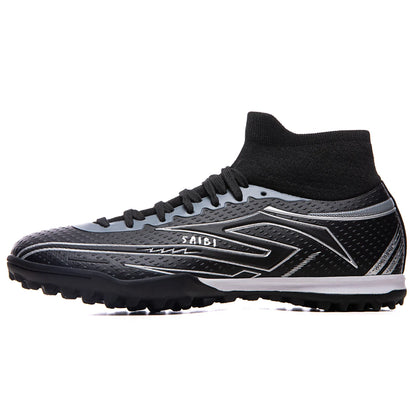 Botas de fútbol Outdoor TF Turf: parte superior de tejido PU cómodo, suela de goma de alto agarre, calidad fiable. Zapatillas deportivas para niños y adolescentes.