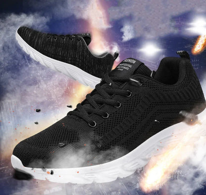 Sports Men's Running Jogging Shoes Casual Sneakers Outdoor Lace-Up Breathable Mesh Light Tennis Outdoor Walking Size 39-46