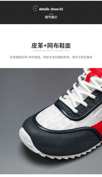 Brand protection 2026 new men's lightweight non-slip breathable wear-resistant running sports fashion versatile casual shoes