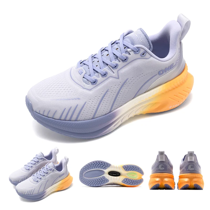ONEMIX Nye løbesko med polstring til kvinder, efterår/vinter, tunge løbere, snøresko, kvinder, sjippetov, dans, skridsikre udendørs sneakers