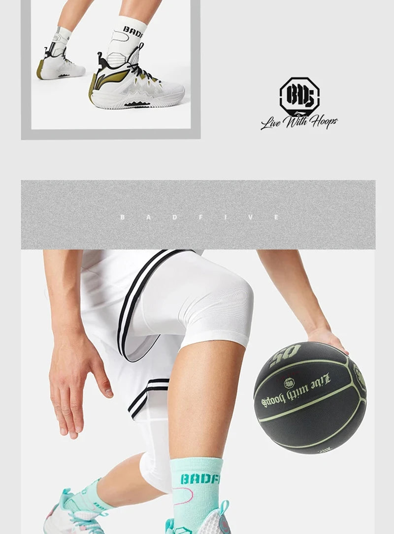 Pánske outdoorové basketbalové topánky Li-Ning BADFIVE STORM s tlmením BOOM a technológiou TUFF OS – športové tenisky LiNing ABFV017