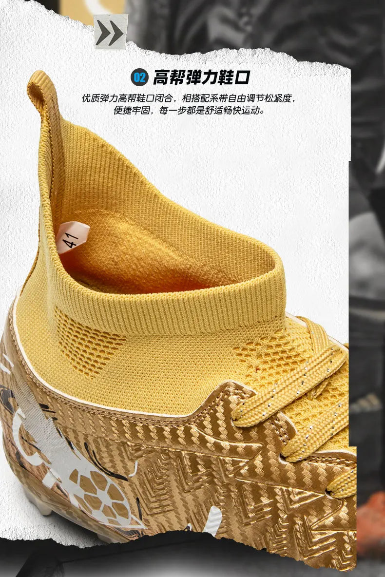 Sapatilhas de futebol profissional para homem, sapatilhas com pitões, sapatilhas de futebol originais, botas para campo de futebol de interior, treino em relva, TF/FG, ténis
