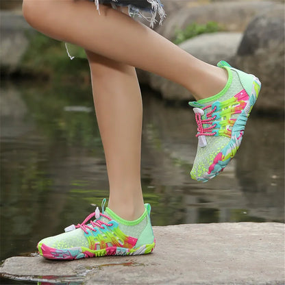 12 Farben Wasserschuhe für Kinder, Sommer, Strand, Five Fingers, Barfuß, Schwimmen, Aqua-Schuhe, schnell trocknend, Meer, Fluss, Kindersneaker