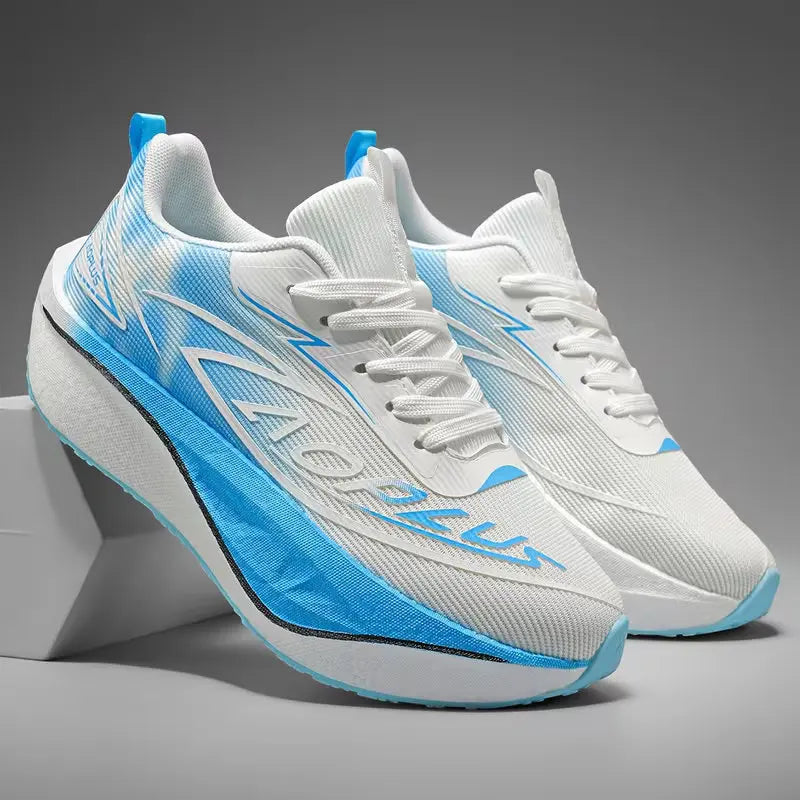 2026 Air Cushion Jogging Shoes Running Shoes Carbon Board Marathon Men Sports Breathable Lightweight Women's Nonskid Sneakers