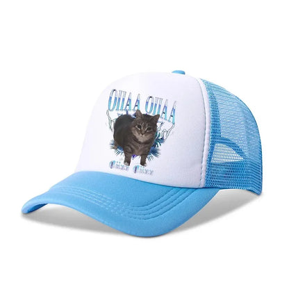 Italian Brainrot Baseball Caps Funny Anime Print Tung Tungtung Sahur Hats Summer Adjustable Fmaliy Headdress Cap Birthday Gifts