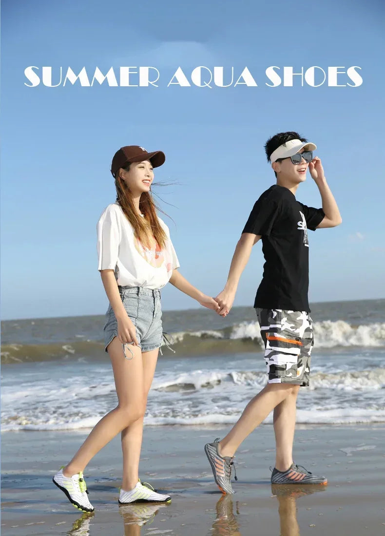 Chaussures d'eau pour hommes et femmes, chaussures minimalistes, chaussures de plage à séchage rapide, chaussures aquatiques, baskets de sport légères, randonnée, surf, navigation de plaisance, pêche