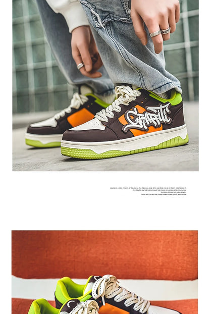 Modne niebieskie designerskie buty do skateboardingu dla mężczyzn, odzież uliczna, hip-hopowe trampki dla mężczyzn, luksusowe trampki na platformie do skateboardingu dla mężczyzn, buty do koszykówki dla mężczyzn