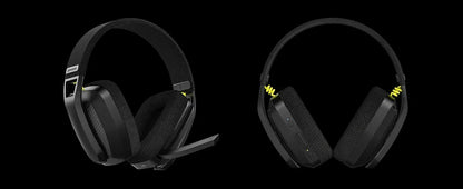 BINNUNE BW06 Casque Gaming Sans Fil 2.4GHz Bluetooth avec Micro pour PS5 PS4 PC Mac PlayStation Casque Micro Gamer Réducteur de Bruit Stéréo Immersif pour Joueurs