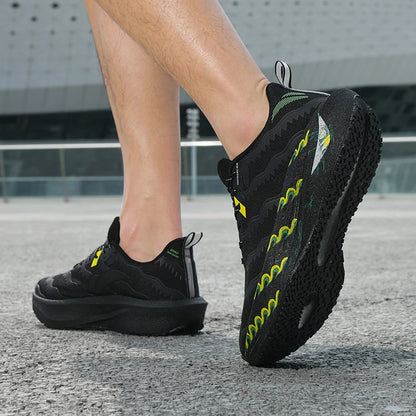 Chaussures de sport d'été pour homme et femme, légères, pour le marathon, respirantes, protégeant les pieds, idéales pour la marche
