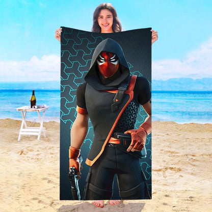 Game F-Fortnites Beach Towel Hotel Towels Bathroom Sauna Spa Playa Travel Swimming Pool For Home Baby Bath Microfiber Gym Shower