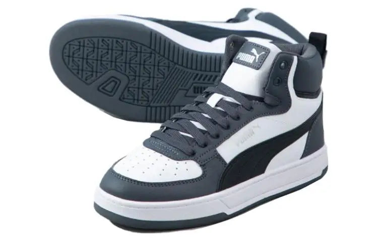 Puma Caven 2.0 Mid, baskets décontractées, confortables, durables, à tige haute, noir et blanc, 392291-05