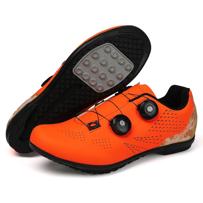 Profesjonalne męskie buty do kolarstwa szosowego, buty rowerowe SPD, podeszwa MTB, płaskie, wyścigowe, szybkie, do jazdy w terenie, obuwie rowerowe górskie, pedały sportowe