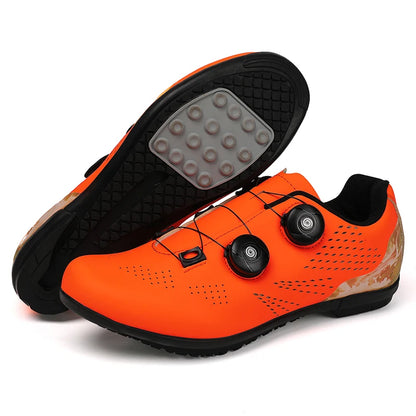 Profesjonalne męskie buty do kolarstwa szosowego, buty rowerowe SPD, podeszwa MTB, płaskie, wyścigowe, szybkie, do jazdy w terenie, obuwie rowerowe górskie, pedały sportowe
