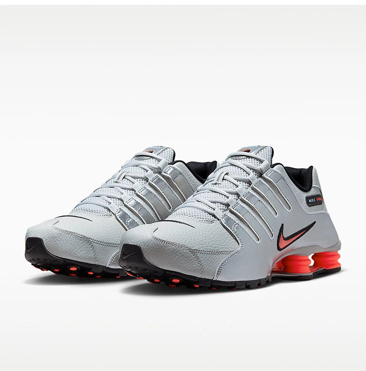 Baskets Nike Shox NZ authentiques pour hommes, à la fois tendance, simples et respirantes, à lacets, modèle IR0610-025.