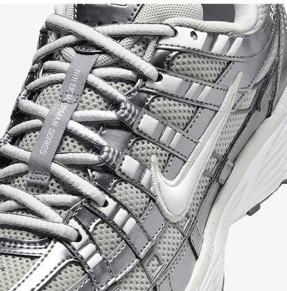 Nike Originals P-6000 Låga snörskor för damer, slitstarka fritids- och sportskor IO3496-001