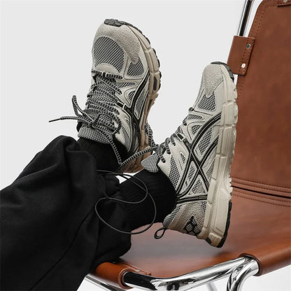 Men Casual Shoes Outdoor Breathable Running Fashion Walking Leisure Lace-up Jogging Loafers Brand Sneakers Blade Comfortable