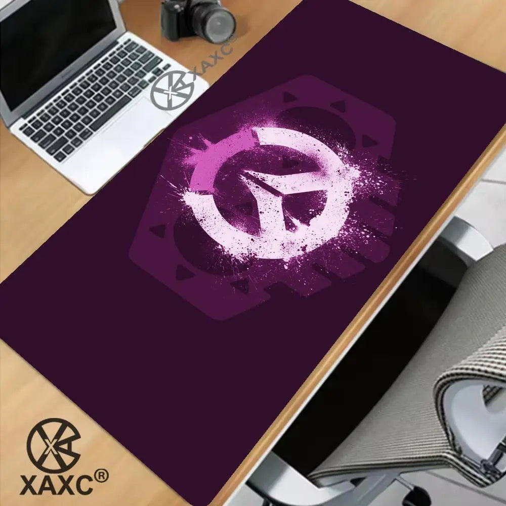 Mouse pad mare Overwatch Kawaii XXL pentru gaming, covoraș de birou PC, suport pentru tastatură, accesorii gamer, MousepadXAXC
