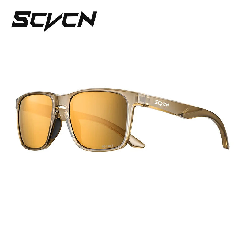 SCVCN Óculos de sol polarizados para atividades ao ar livre, desportos aquáticos, praia, oceano, pesca em plataforma, ciclismo, BTT, desportos de bicicleta e caminhadas – Proteção UV400