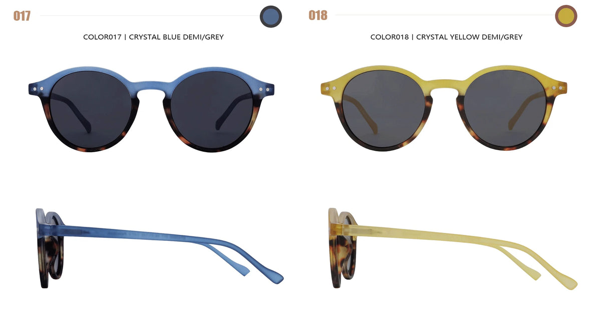 ZENOTTIC (S Size) Retro Circular Polarized Sunglasses 2026 2025 Men Women Vintage Small Round Sun Glasses UV400 Goggles Shades