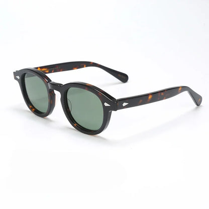 Polarized Sunglasses Men Sun Glasses Woman Johnny Depp Lemtosh Luxury Brand Vintage Acetate Frame Goggles